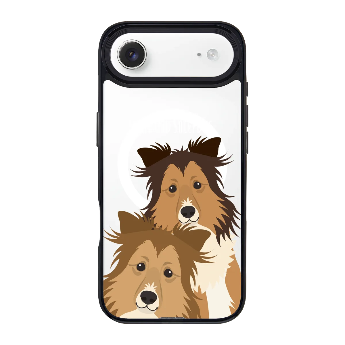 2326-iphone-17-air-goldensnap-case-magsafe-compatible-transparent-black