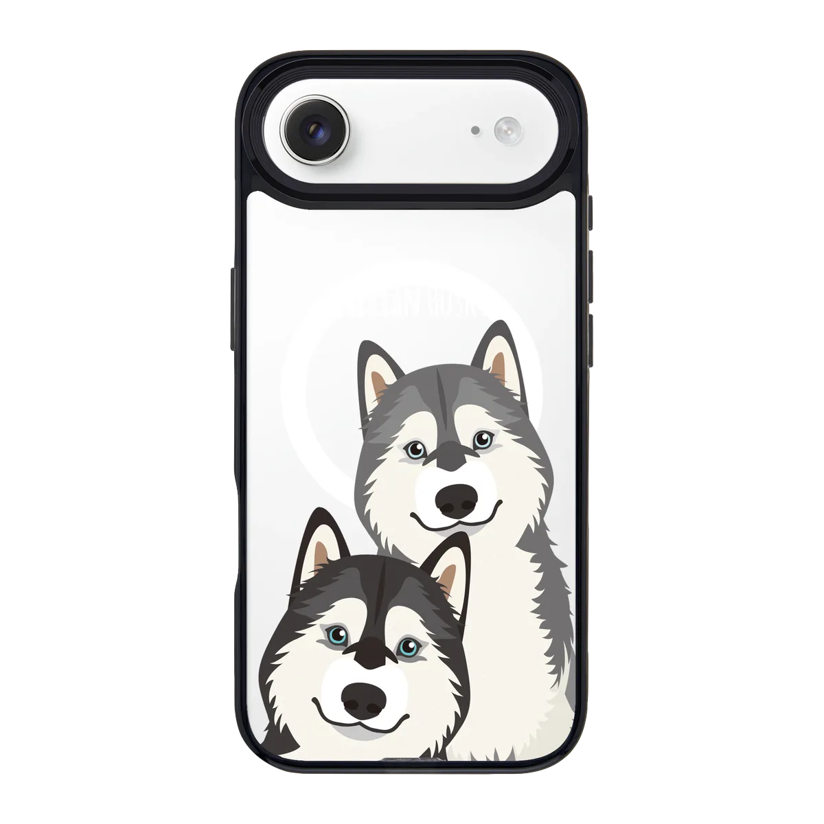 2328-iphone-17-air-goldensnap-case-magsafe-compatible-transparent-black