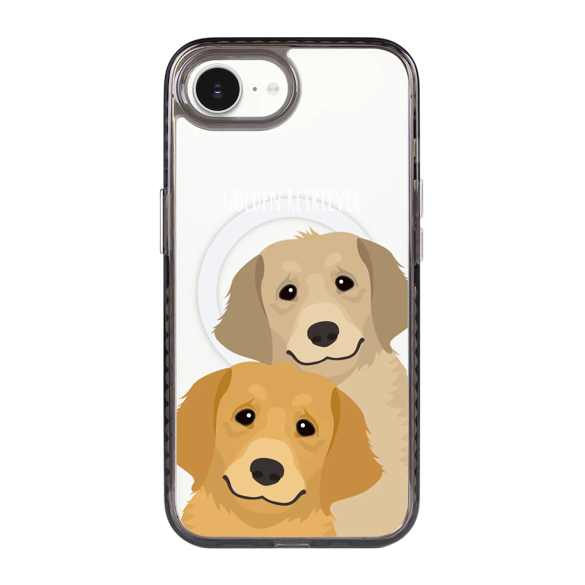 2330-iphone-16-e-golden-case-magsafe-compatible-transparent-black