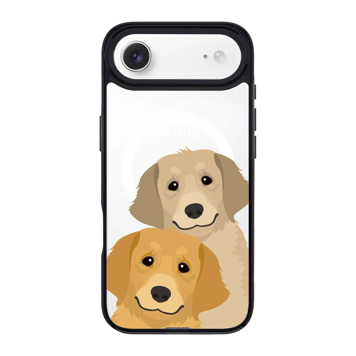 2330-iphone-17-air-goldensnap-case-magsafe-compatible-transparent-black