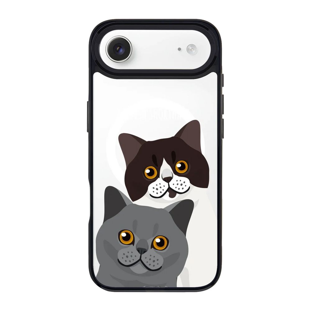 2334-iphone-17-air-goldensnap-case-magsafe-compatible-transparent-black
