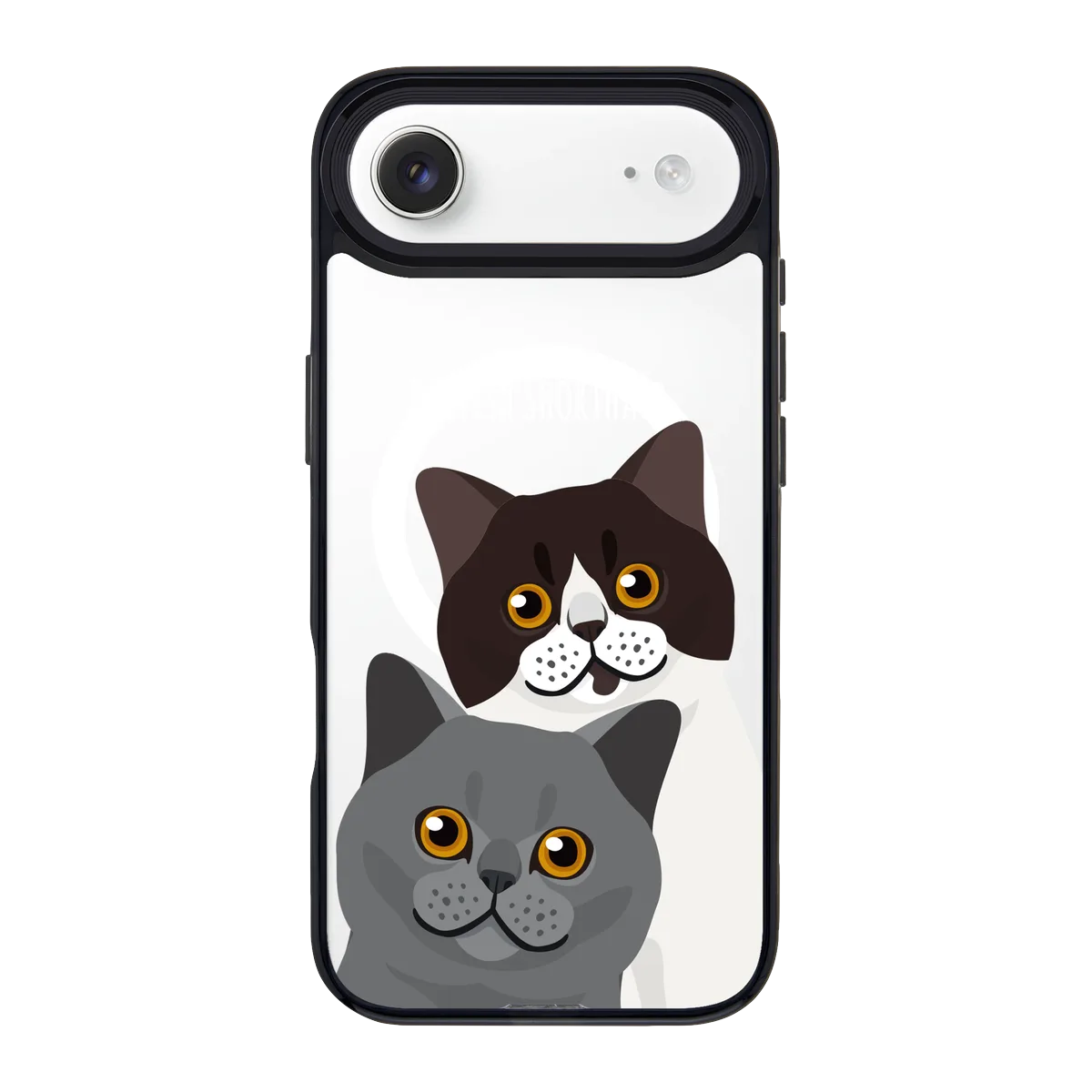 2334-iphone-17-air-goldensnap-case-magsafe-compatible-transparent-black