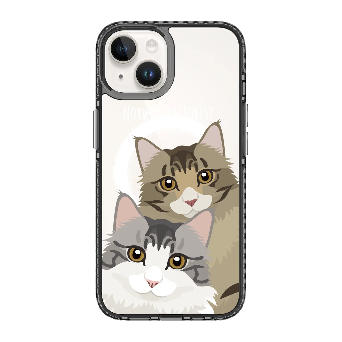 2338-iphone-14-golden-case-magsafe-compatible-transparent-black