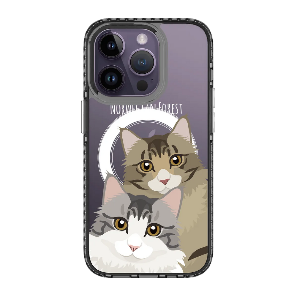 2338-iphone-14-pro-golden-case-magsafe-compatible-transparent-black