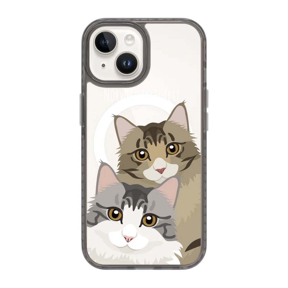 2338-iphone-15-golden-case-magsafe-compatible-transparent-black