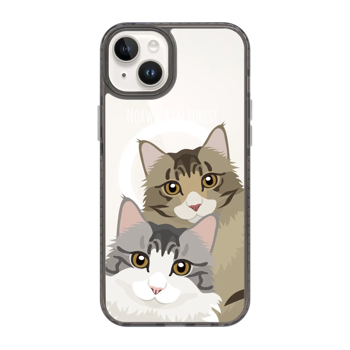 2338-iphone-15-plus-golden-case-magsafe-compatible-transparent-black
