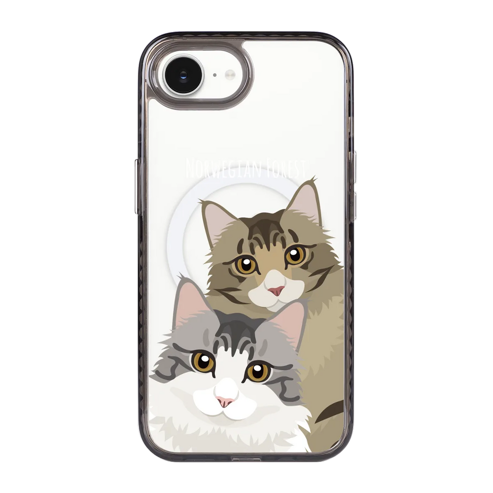 2338-iphone-16-e-golden-case-magsafe-compatible-transparent-black