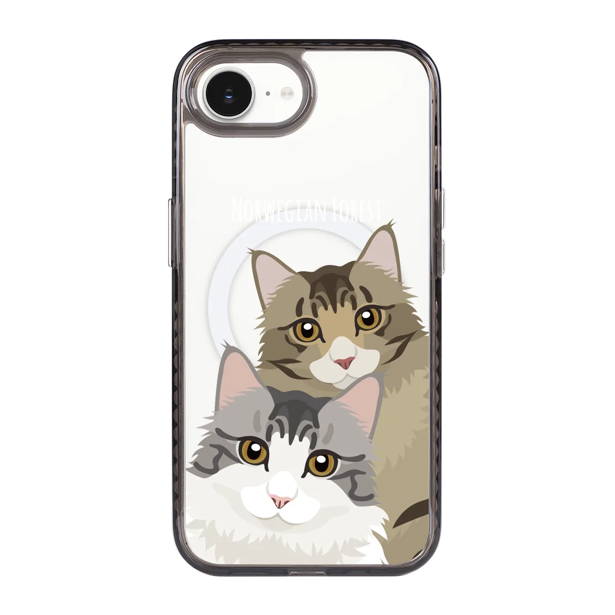 2338-iphone-16-e-golden-case-magsafe-compatible-transparent-black
