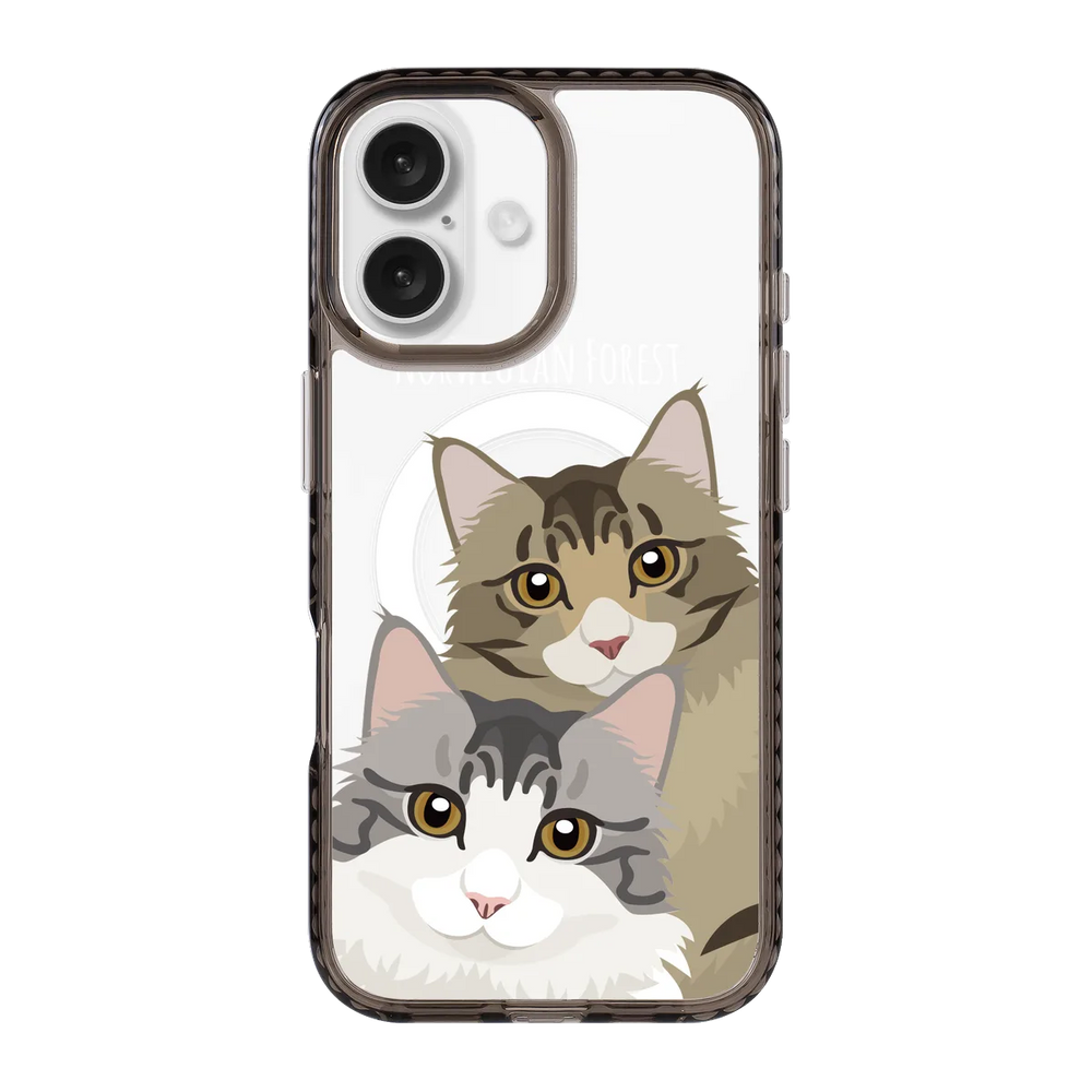 2338-iphone-16-golden-case-magsafe-compatible-transparent-black