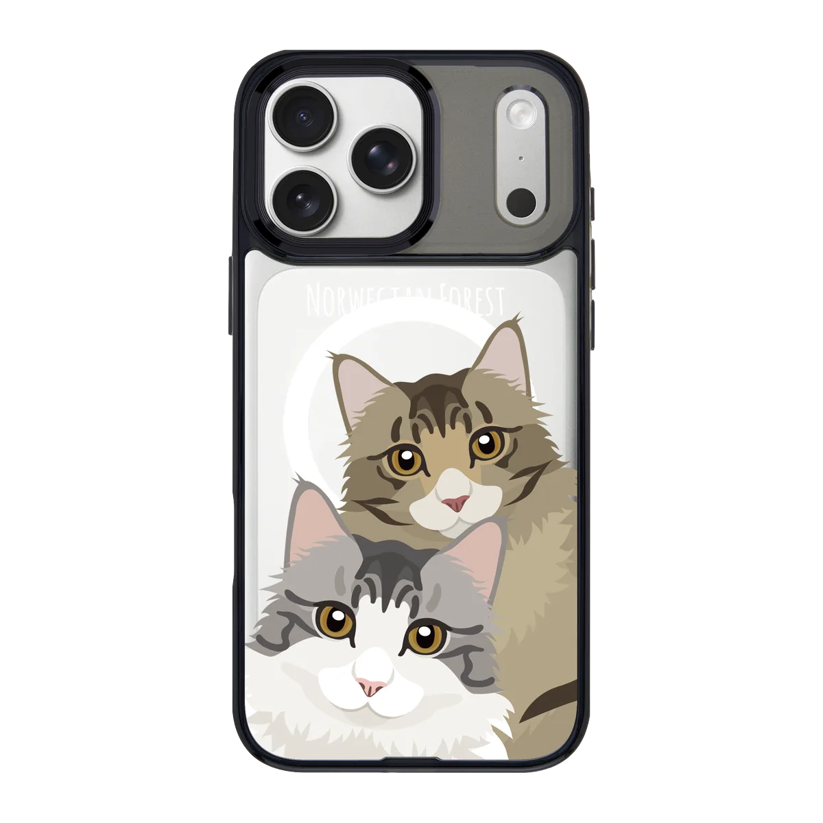 2338-iphone-17-pro-max-goldensnap-case-magsafe-compatible-transparent-black