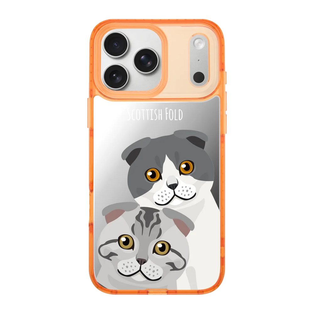2342-iphone-17-pro-max-goldensnap-mirror-case-magsafe-compatible-cosmic-orange