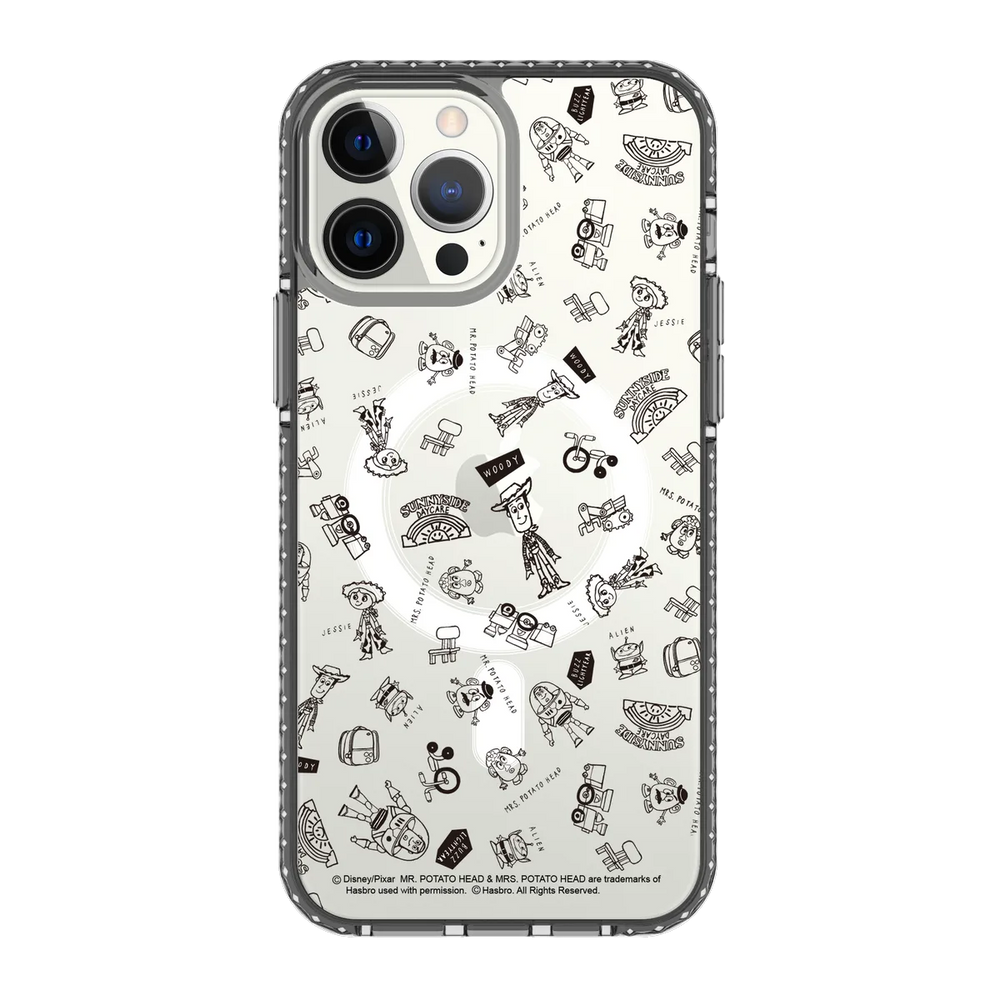 3509-iphone-13-pro-max-golden-case-magsafe-compatible-transparent-black