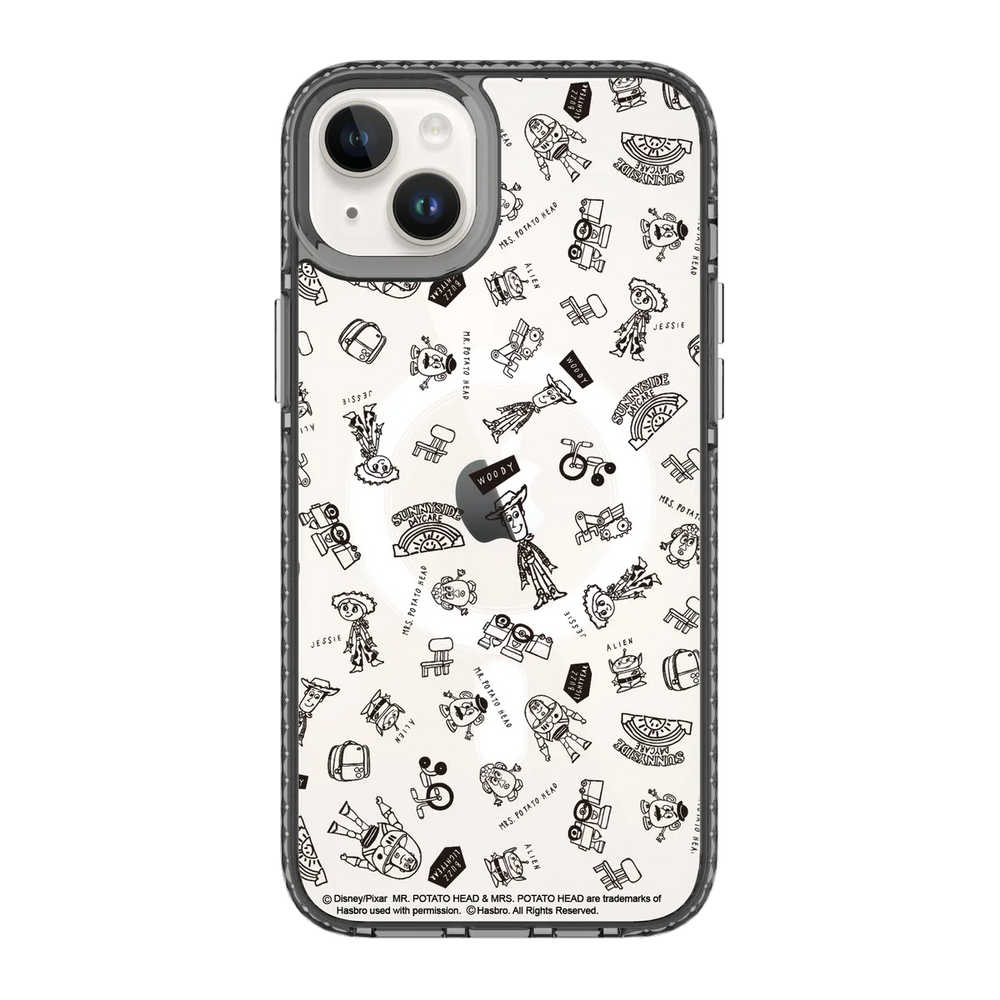 3509-iphone-14-plus-golden-case-magsafe-compatible-transparent-black