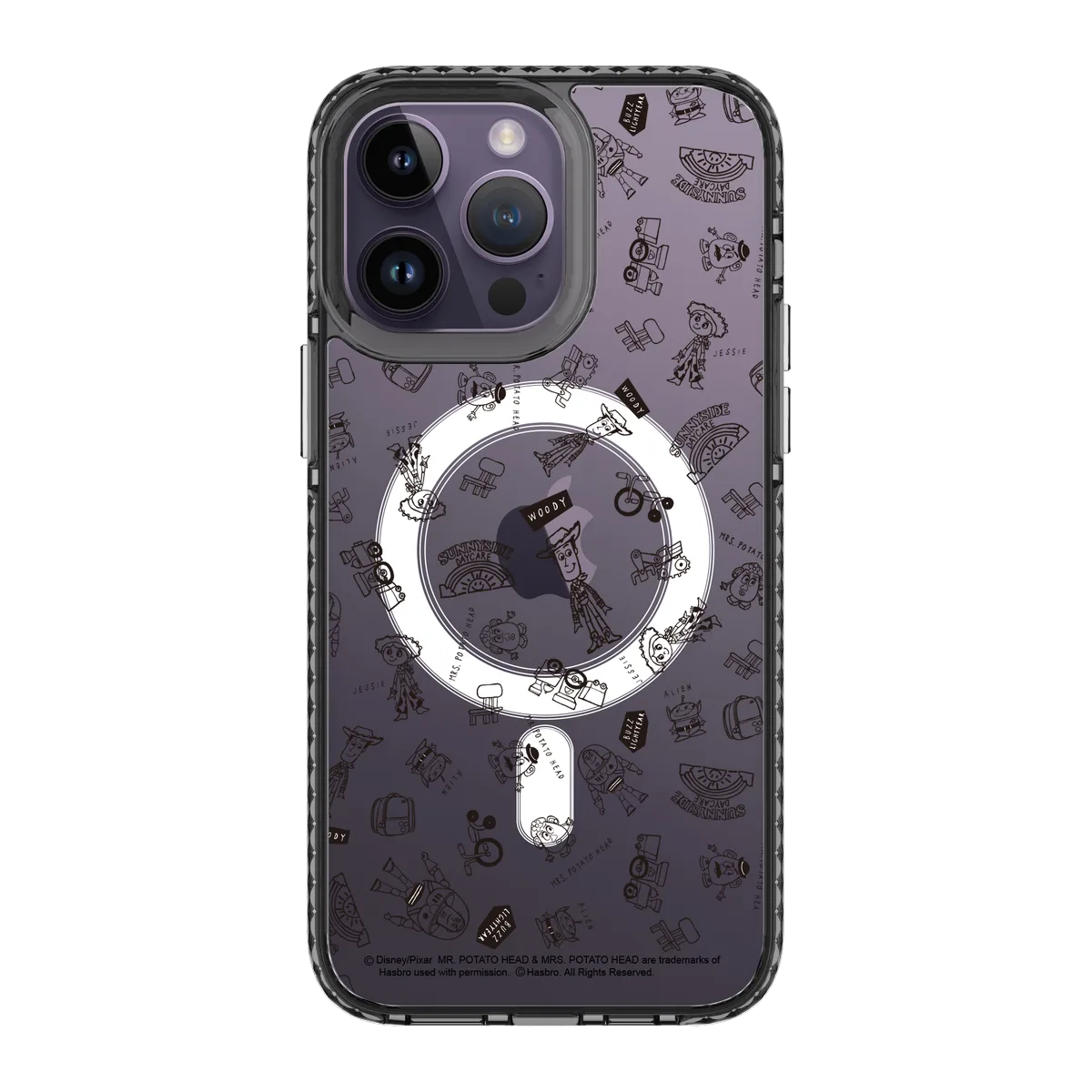3509-iphone-14-pro-max-golden-case-magsafe-compatible-transparent-black