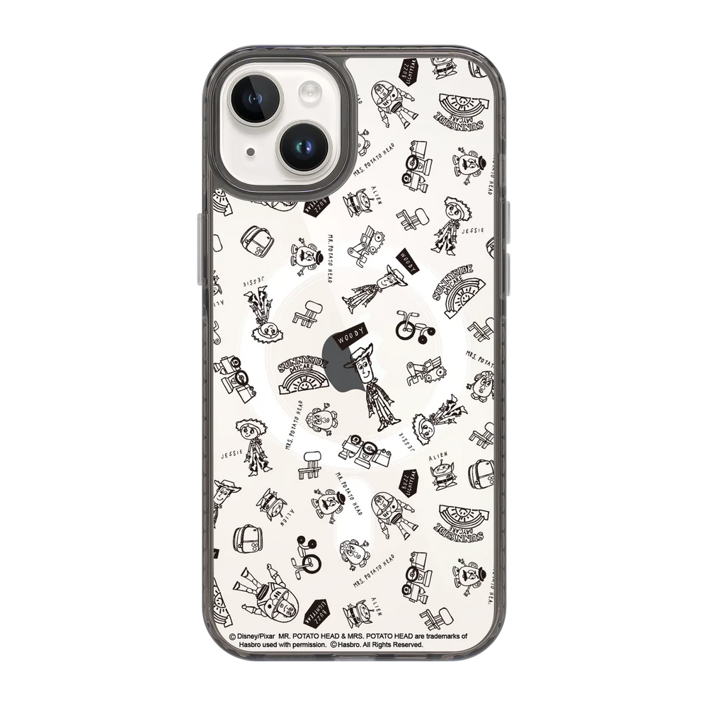 3509-iphone-15-plus-golden-case-magsafe-compatible-transparent-black