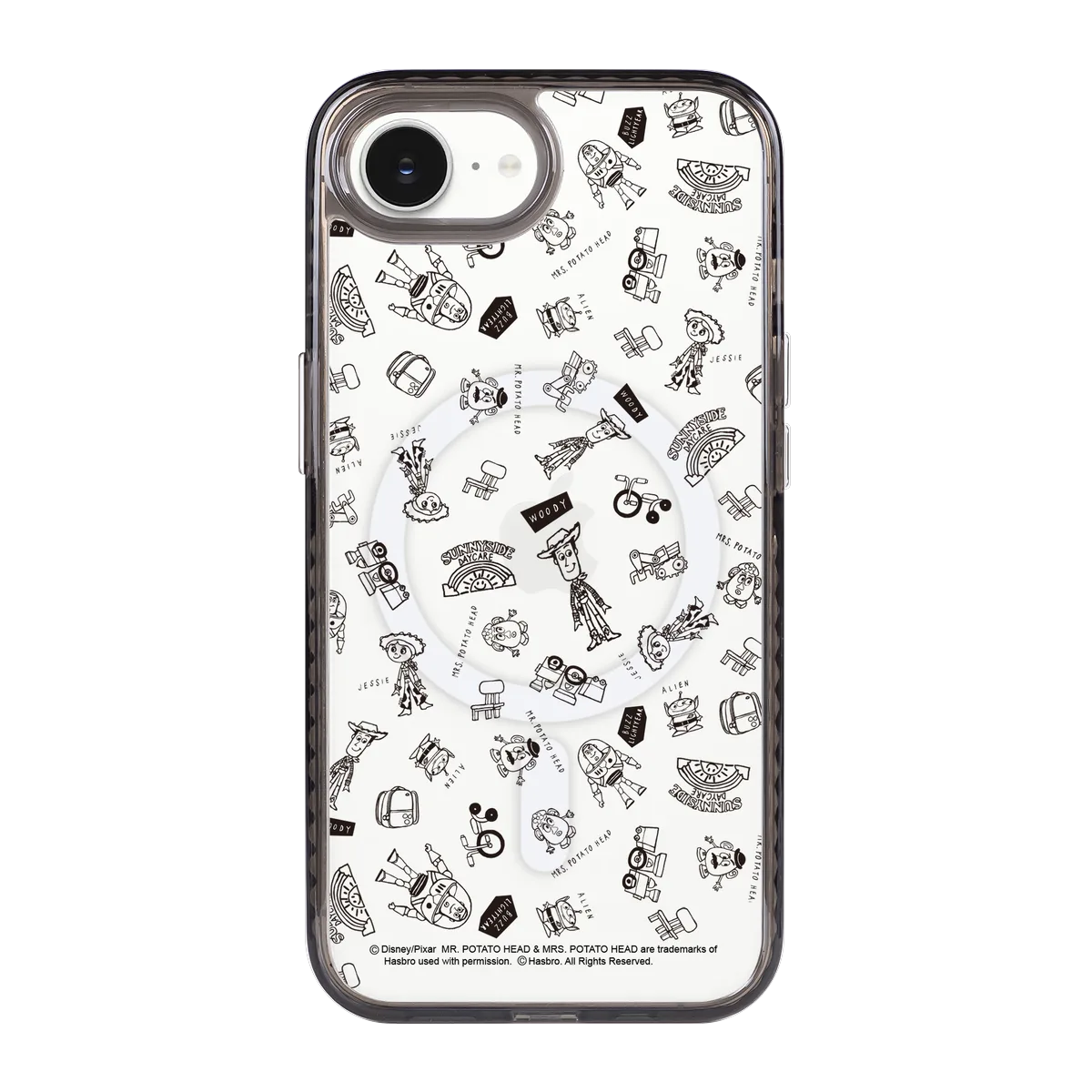 3509-iphone-16-e-golden-case-magsafe-compatible-transparent-black