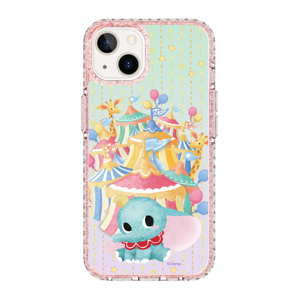 3517-iphone-13-golden-case-magsafe-compatible-pink-glitter