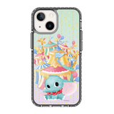 3517-iphone-13-mini-golden-case-magsafe-compatible-transparent-black