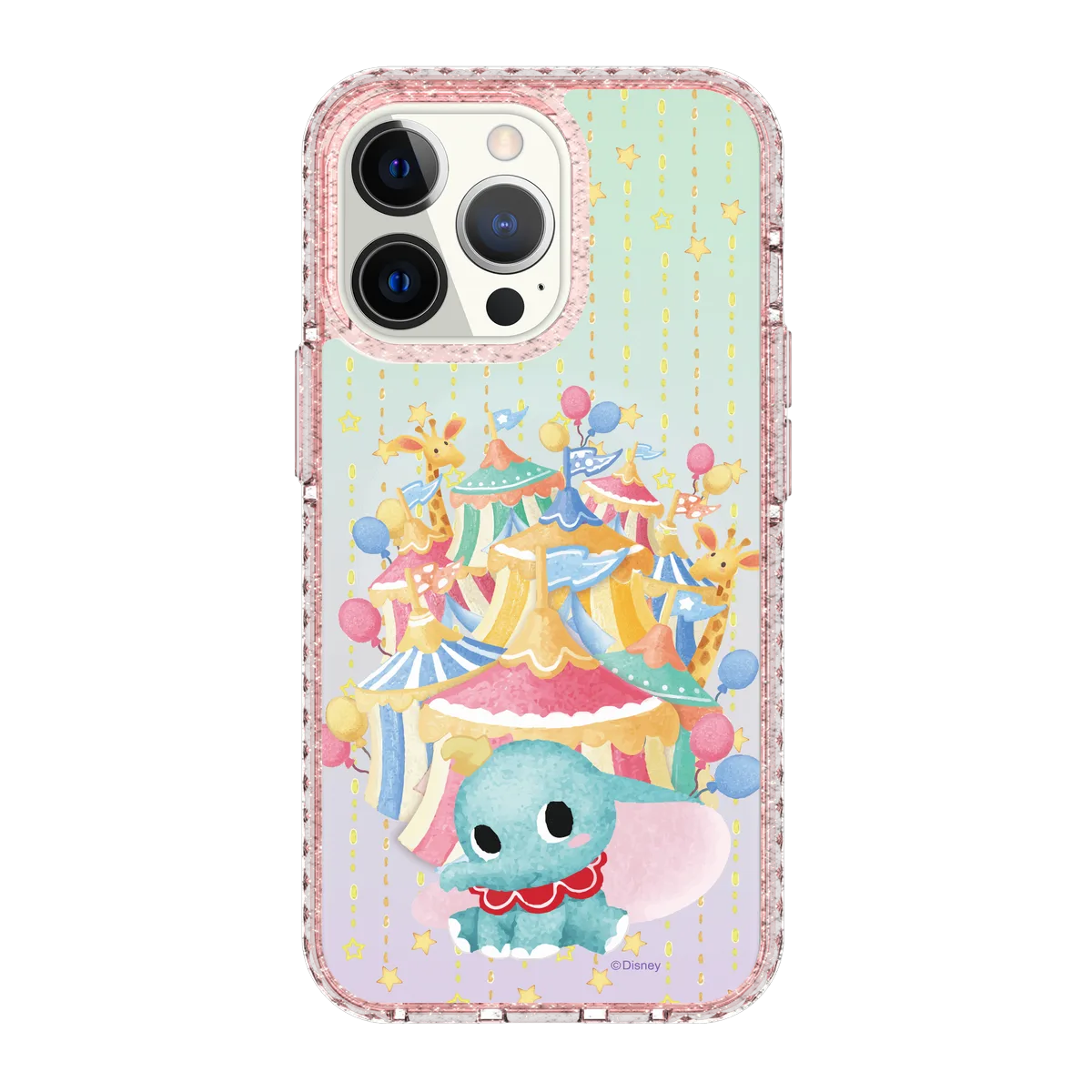 3517-iphone-13-pro-golden-case-magsafe-compatible-pink-glitter