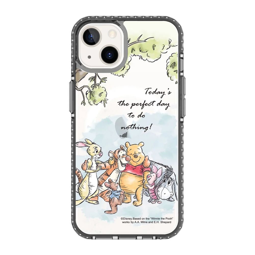 3529-iphone-13-golden-case-magsafe-compatible-transparent-black