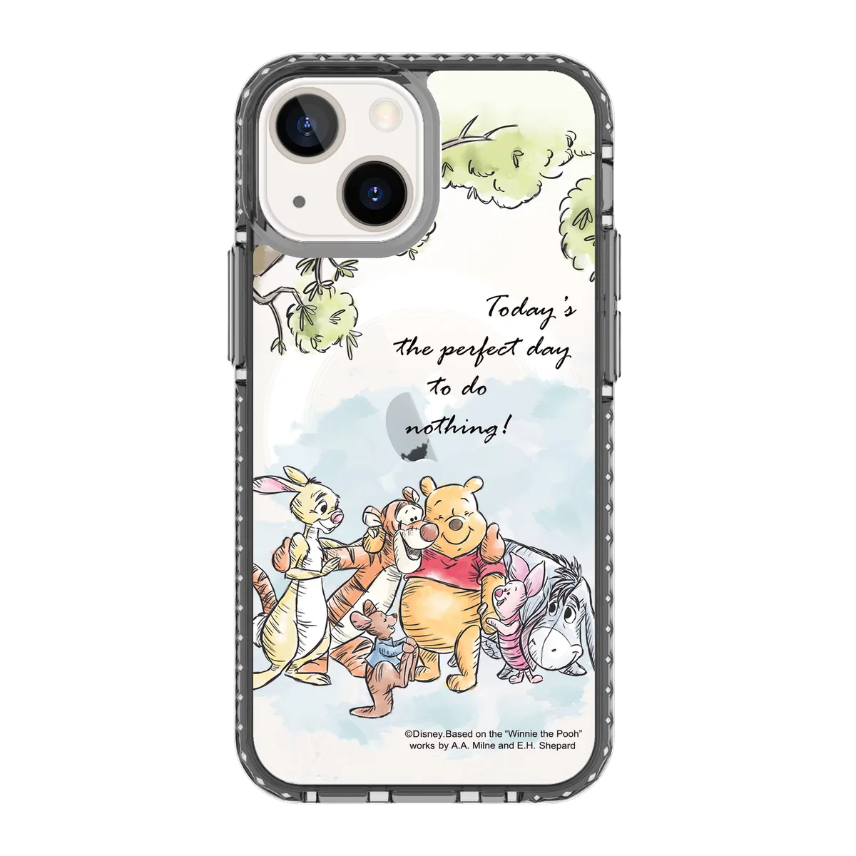 3529-iphone-13-mini-golden-case-magsafe-compatible-transparent-black