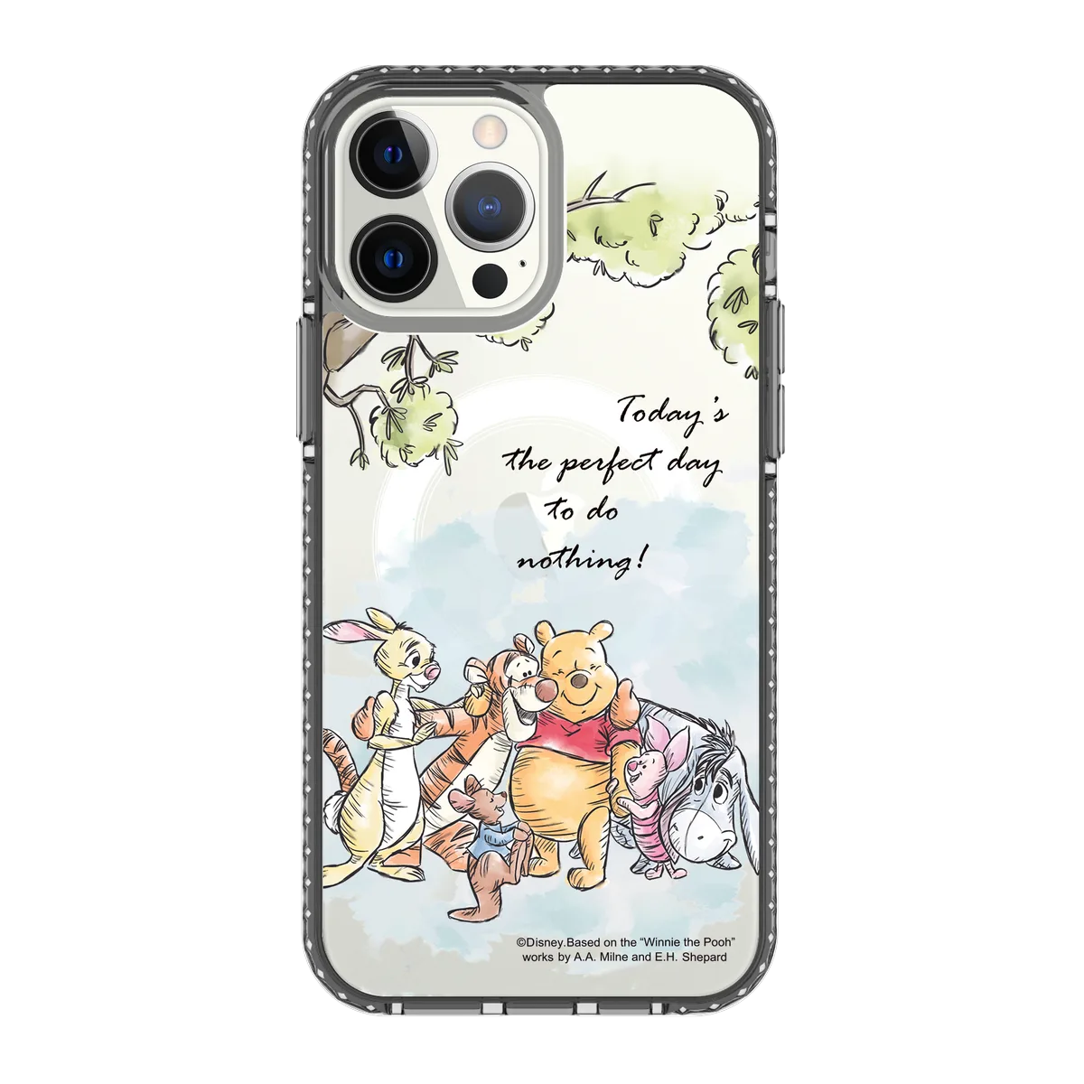 3529-iphone-13-pro-max-golden-case-magsafe-compatible-transparent-black