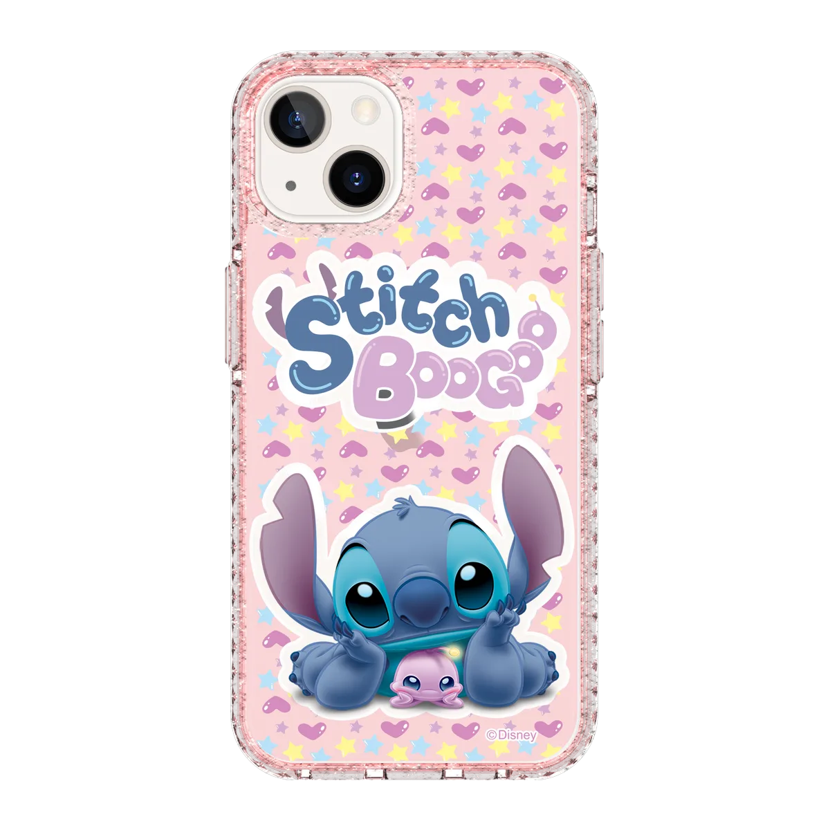 3544-iphone-13-golden-case-magsafe-compatible-pink-glitter