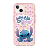 3544-iphone-13-golden-case-magsafe-compatible-pink-glitter