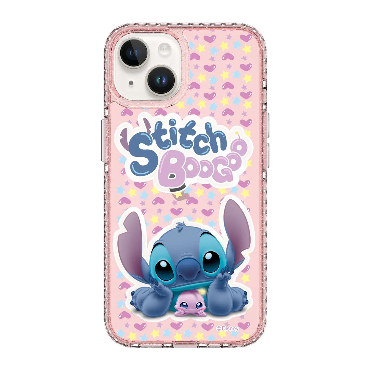 3544-iphone-14-golden-case-magsafe-compatible-pink-glitter