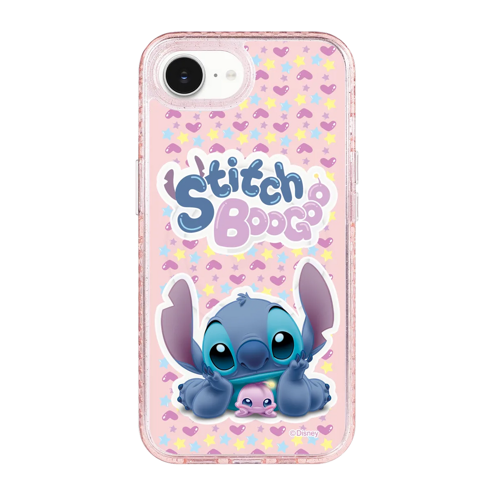 3544-iphone-16-e-golden-case-magsafe-compatible-pink-glitter