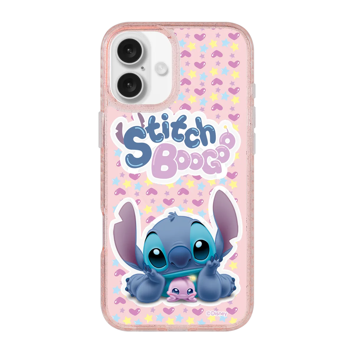 3544-iphone-16-plus-golden-case-magsafe-compatible-pink-glitter