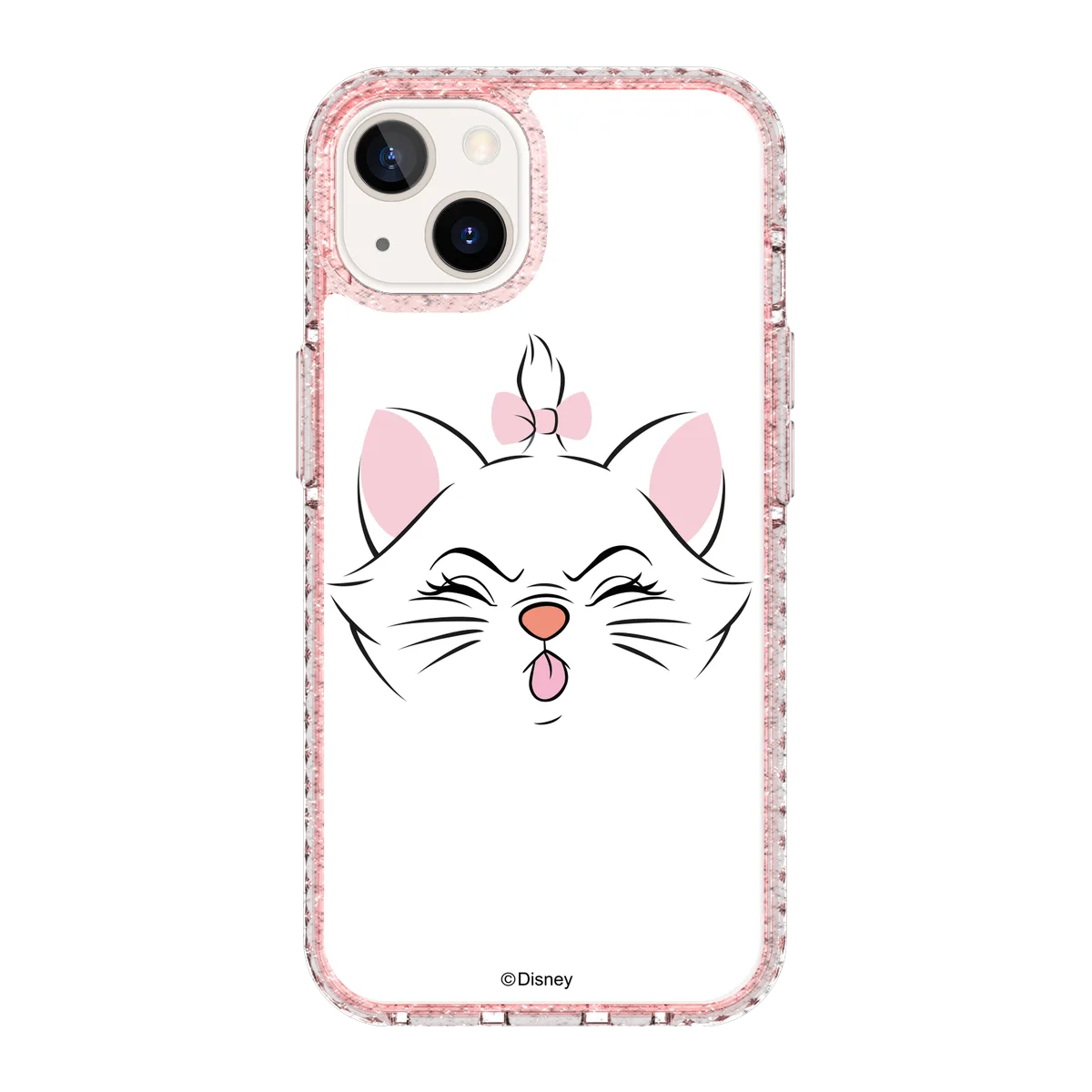 4076-iphone-13-golden-case-magsafe-compatible-pink-glitter