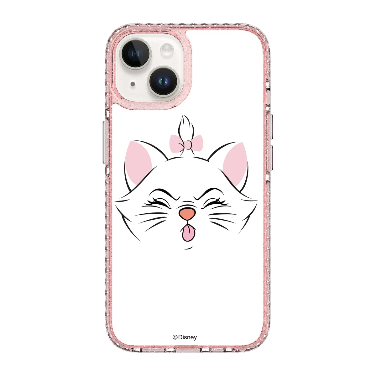 4076-iphone-14-golden-case-magsafe-compatible-pink-glitter