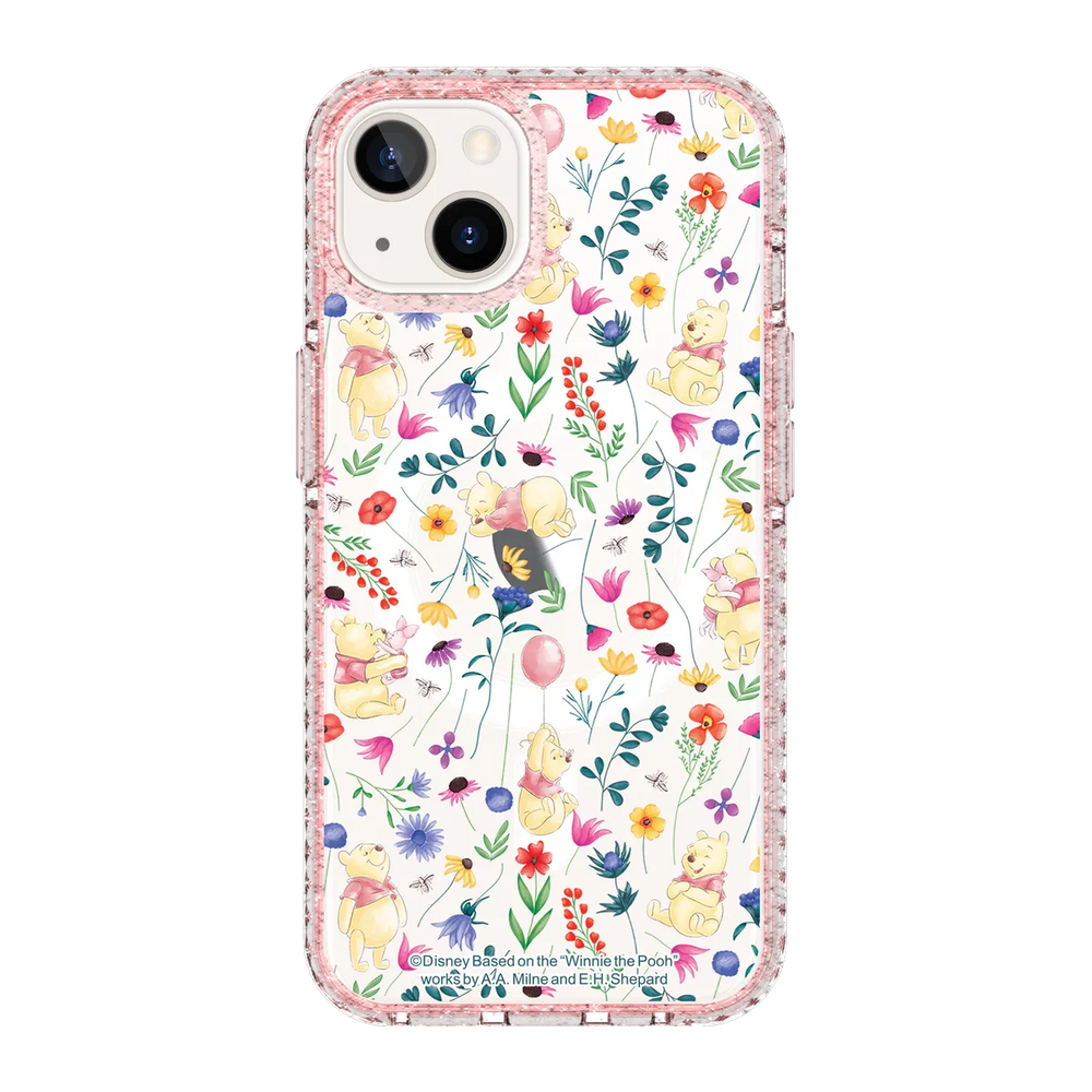 4183-iphone-13-golden-case-magsafe-compatible-pink-glitter