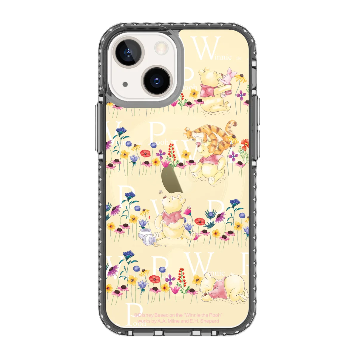 4184-iphone-13-mini-golden-case-magsafe-compatible-transparent-black