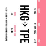 4235 HKG to TEP Ticket H