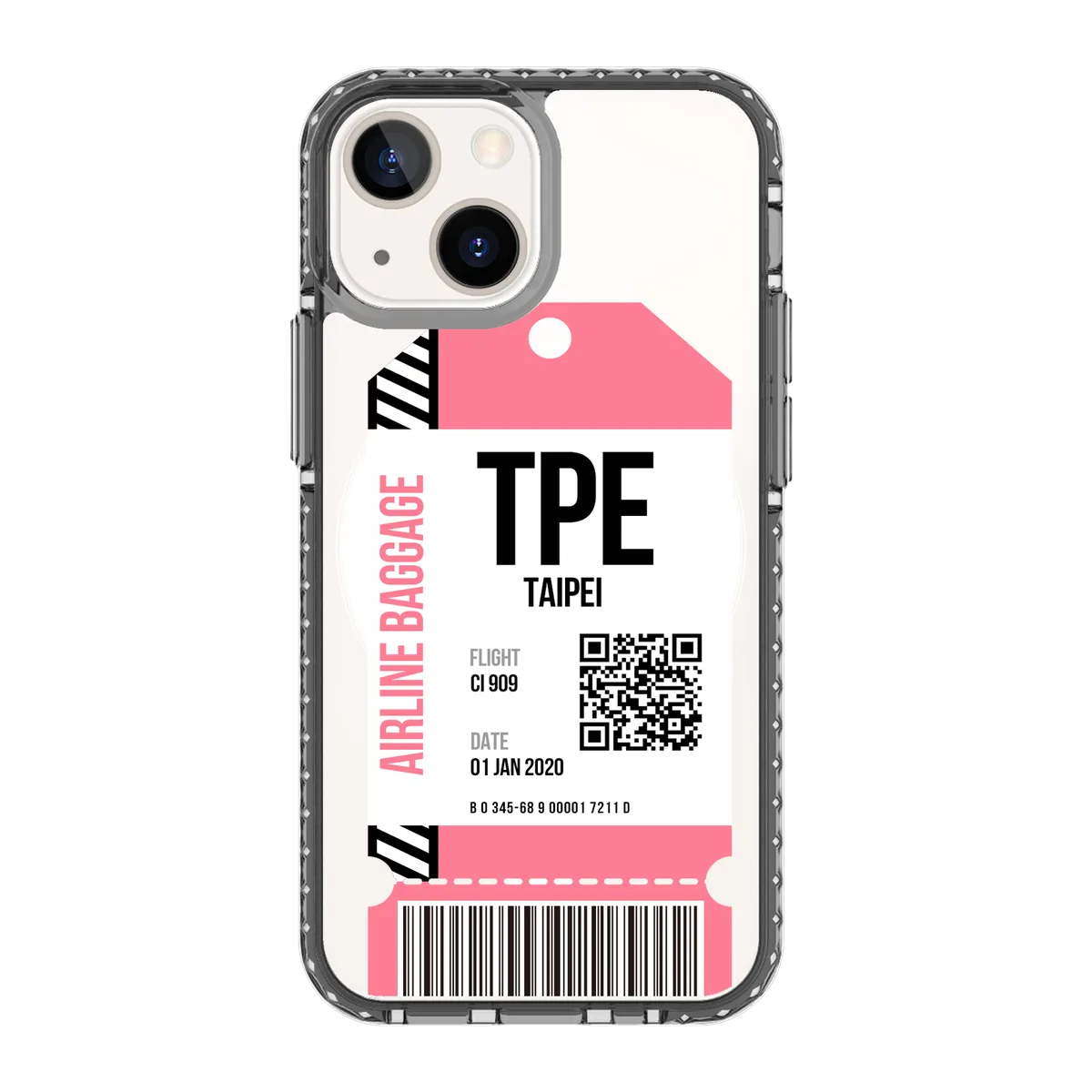4237-iphone-13-mini-golden-case-magsafe-compatible-transparent-black