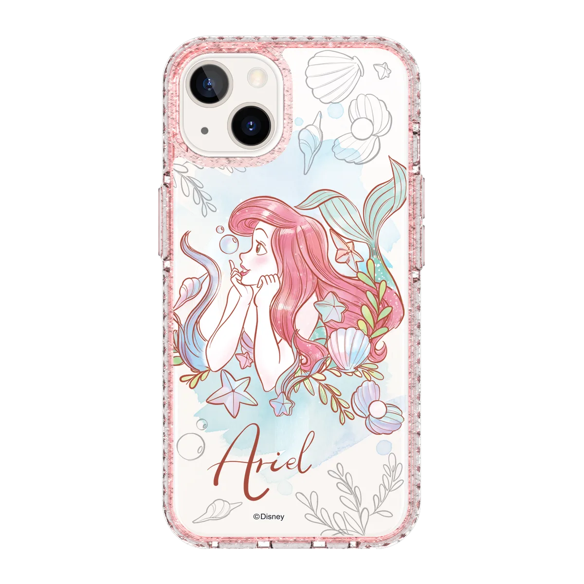 4297-iphone-13-golden-case-magsafe-compatible-pink-glitter