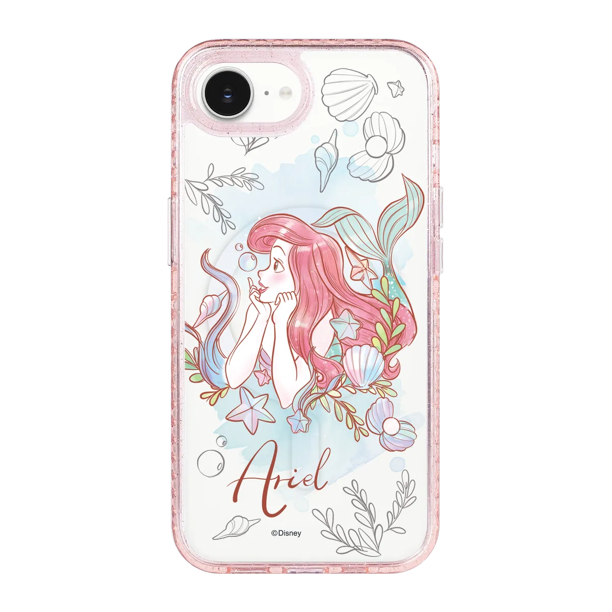 4297-iphone-16-e-golden-case-magsafe-compatible-pink-glitter