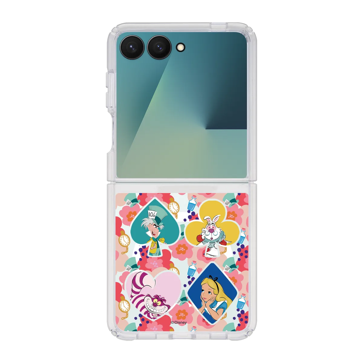 4442-galaxy-z-flip-7-clear-case-magnetic-transparent