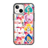 4442-iphone-13-mini-golden-case-magsafe-compatible-transparent-black