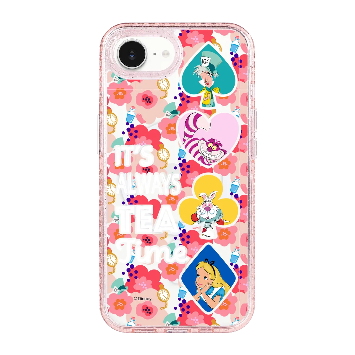 4442-iphone-16-e-golden-case-magsafe-compatible-pink-glitter
