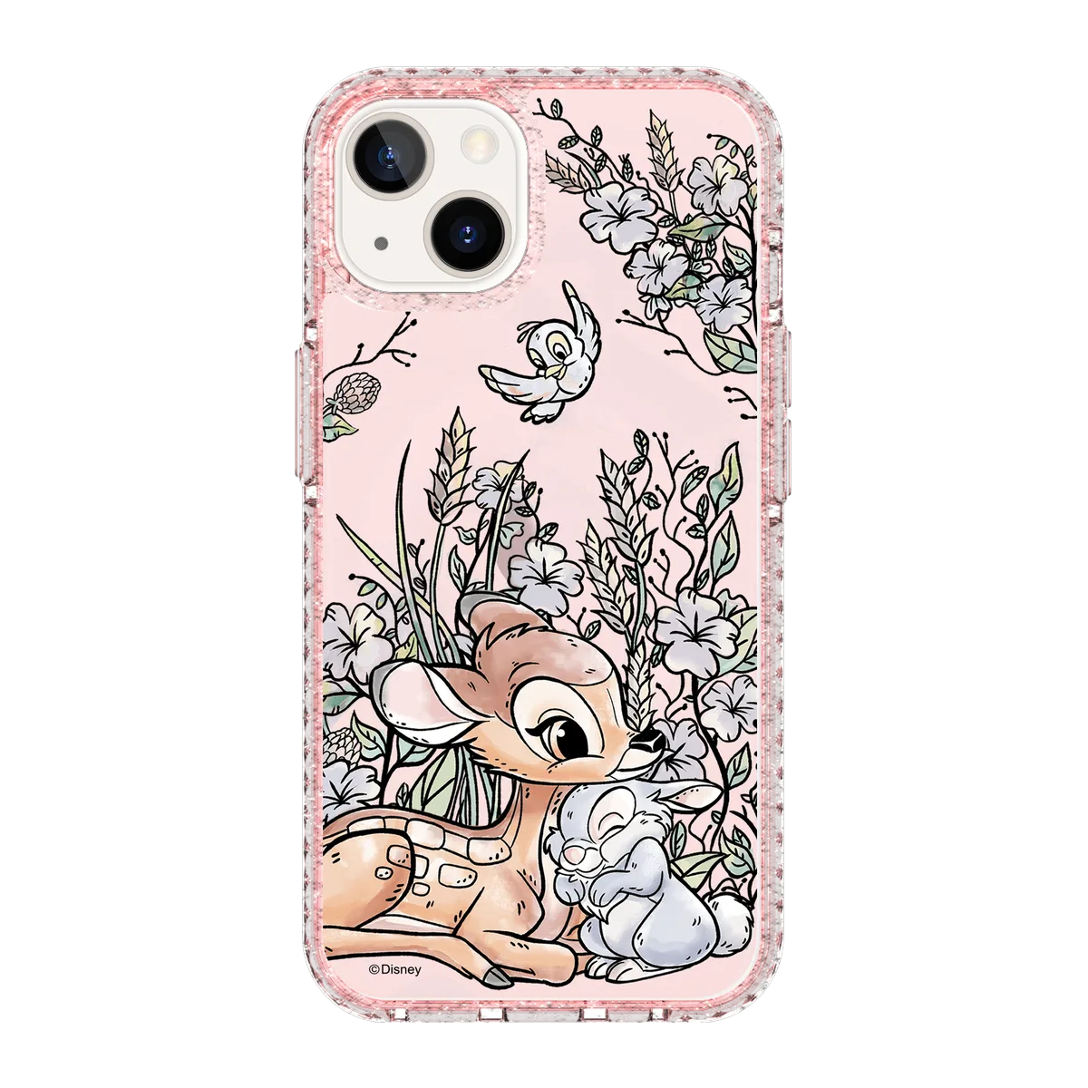 4726-iphone-13-golden-case-magsafe-compatible-pink-glitter
