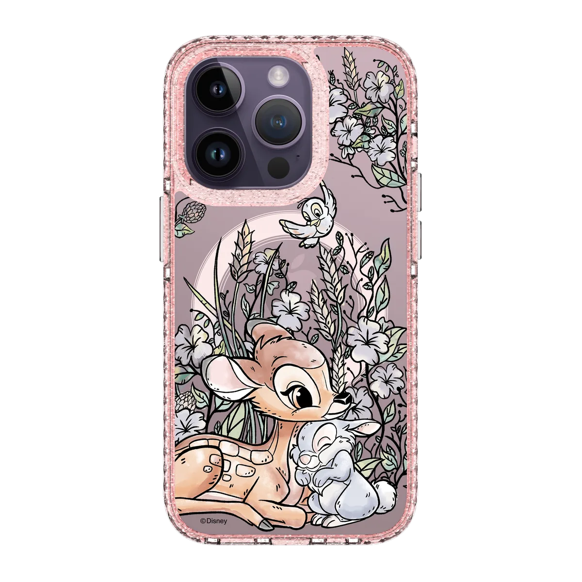 4726-iphone-14-pro-golden-case-magsafe-compatible-pink-glitter
