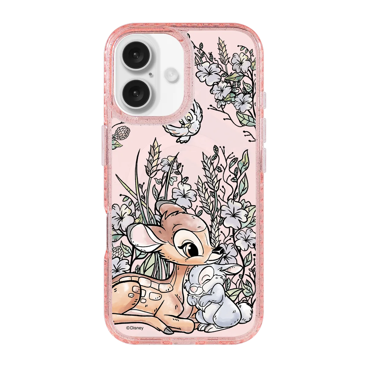 4726-iphone-16-golden-case-magsafe-compatible-pink-glitter