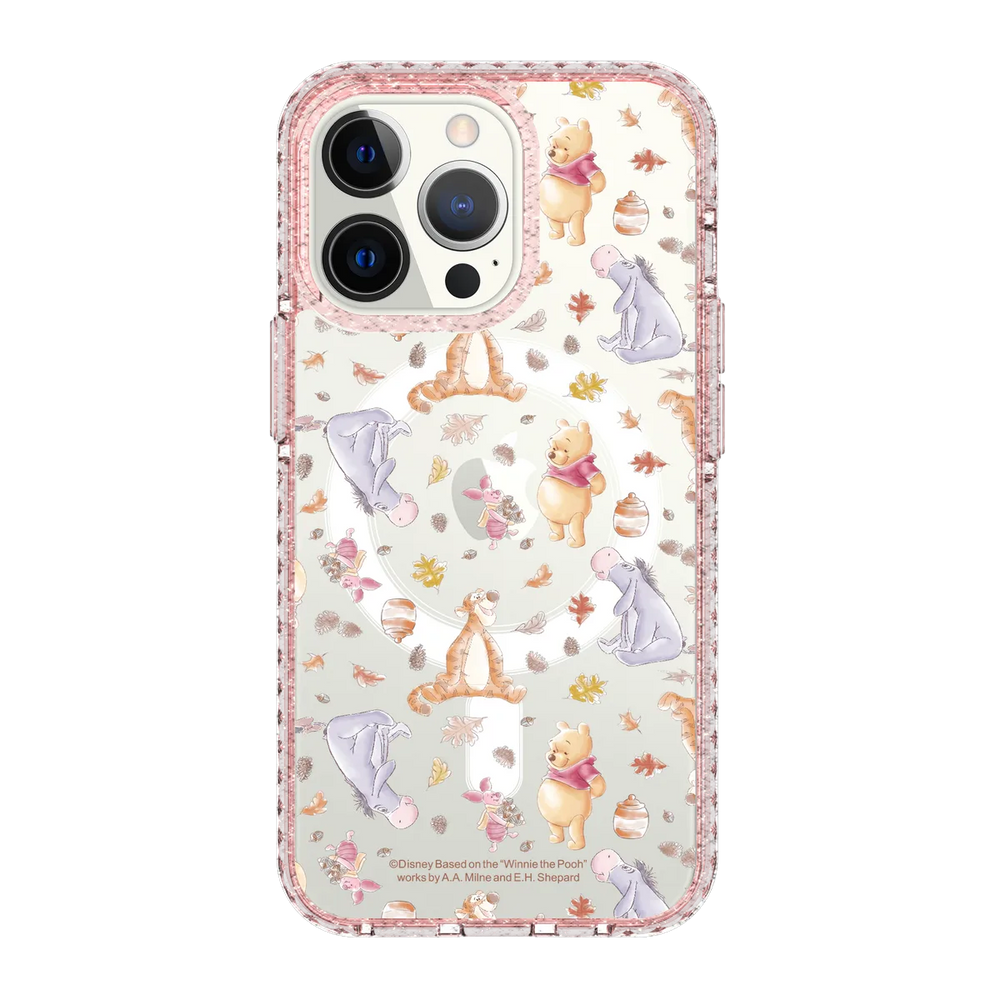 4921-iphone-13-pro-golden-case-magsafe-compatible-pink-glitter