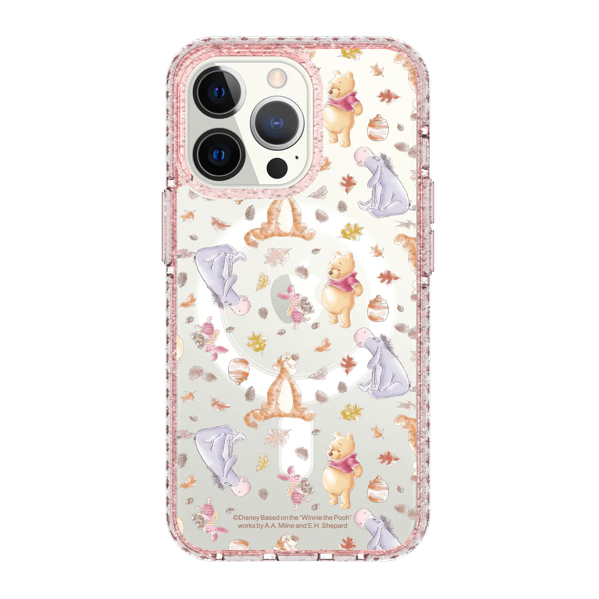 4921-iphone-13-pro-golden-case-magsafe-compatible-pink-glitter