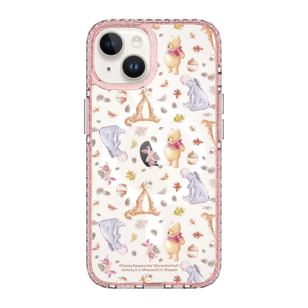 4921-iphone-14-golden-case-magsafe-compatible-pink-glitter