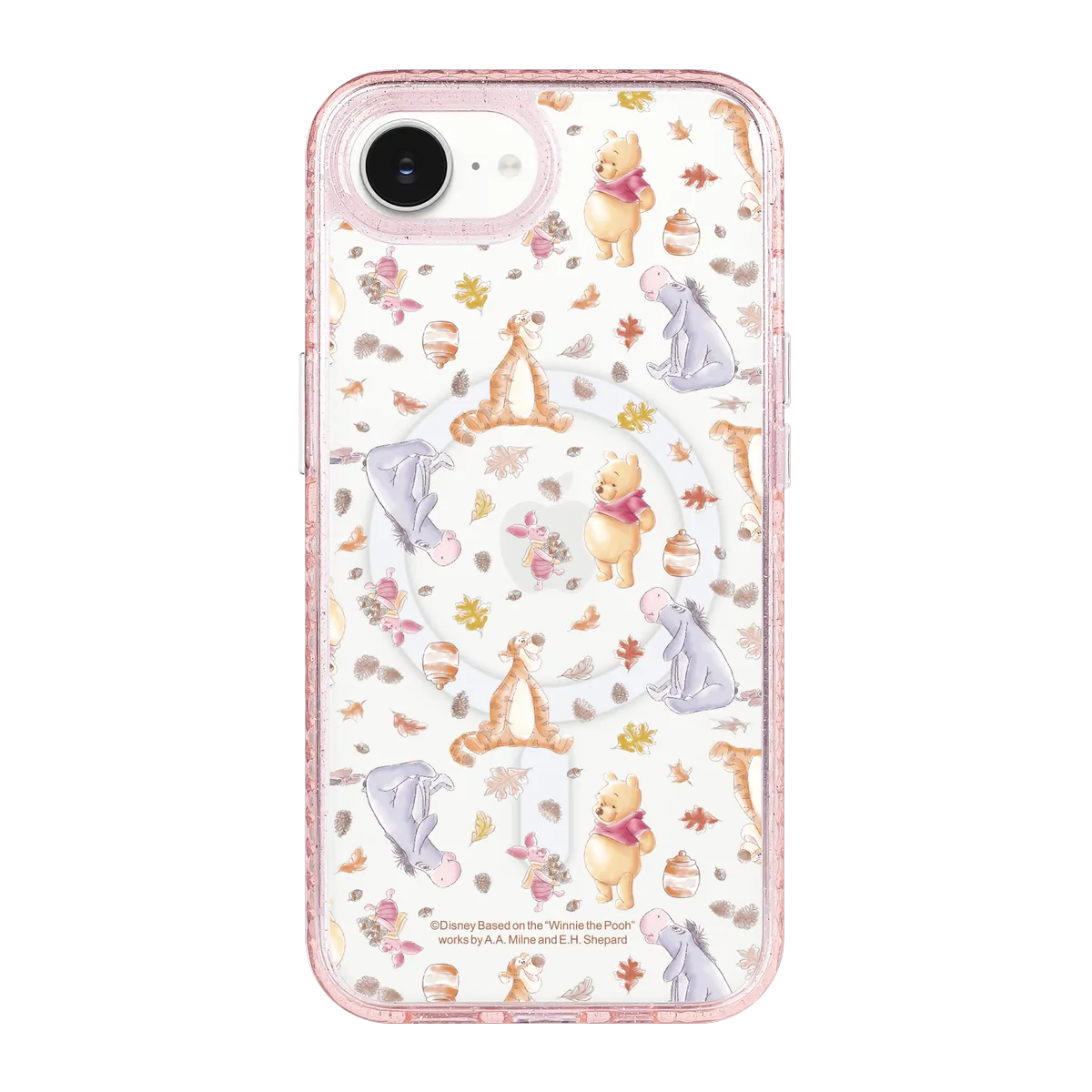 4921-iphone-16-e-golden-case-magsafe-compatible-pink-glitter