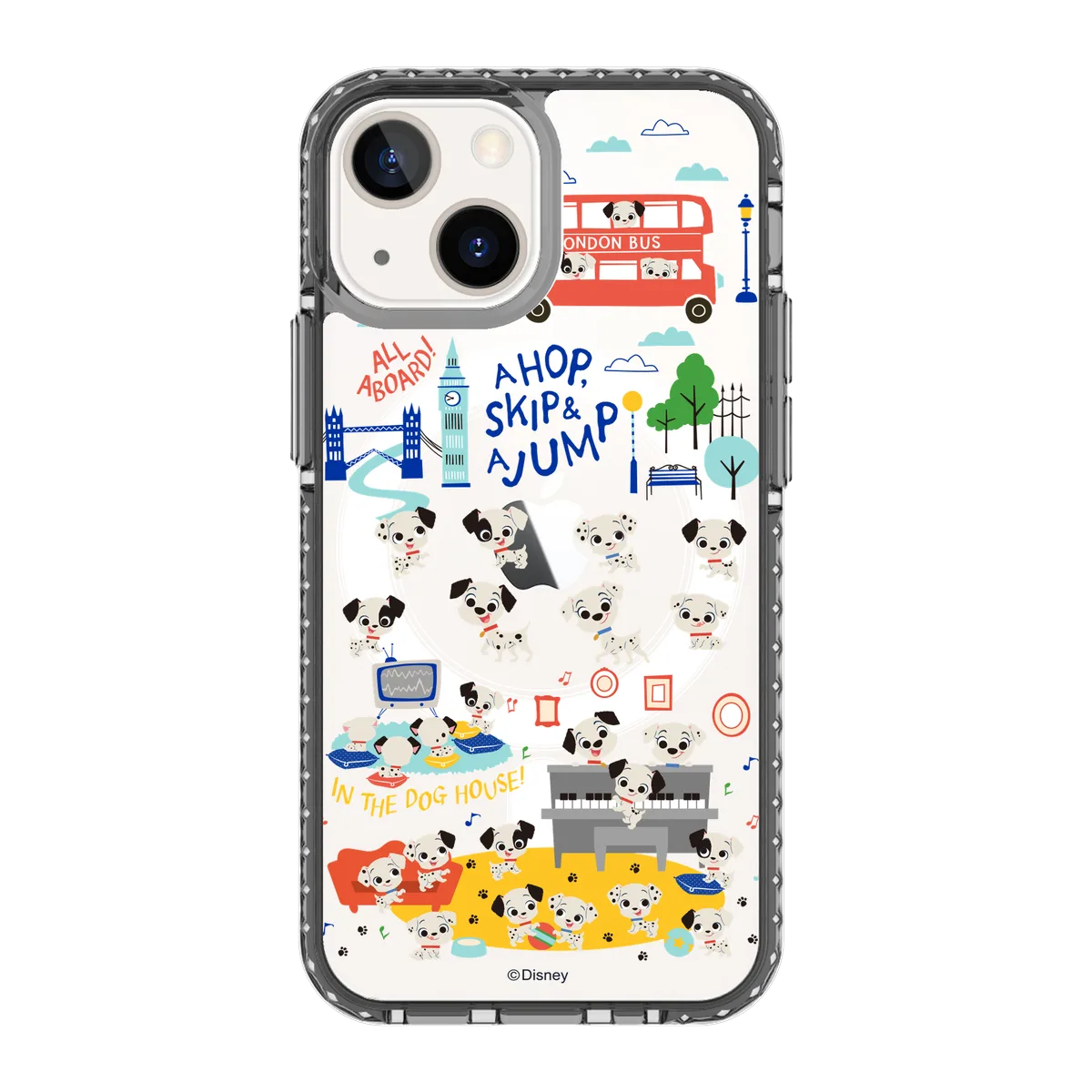 4972-iphone-13-mini-golden-case-magsafe-compatible-transparent-black